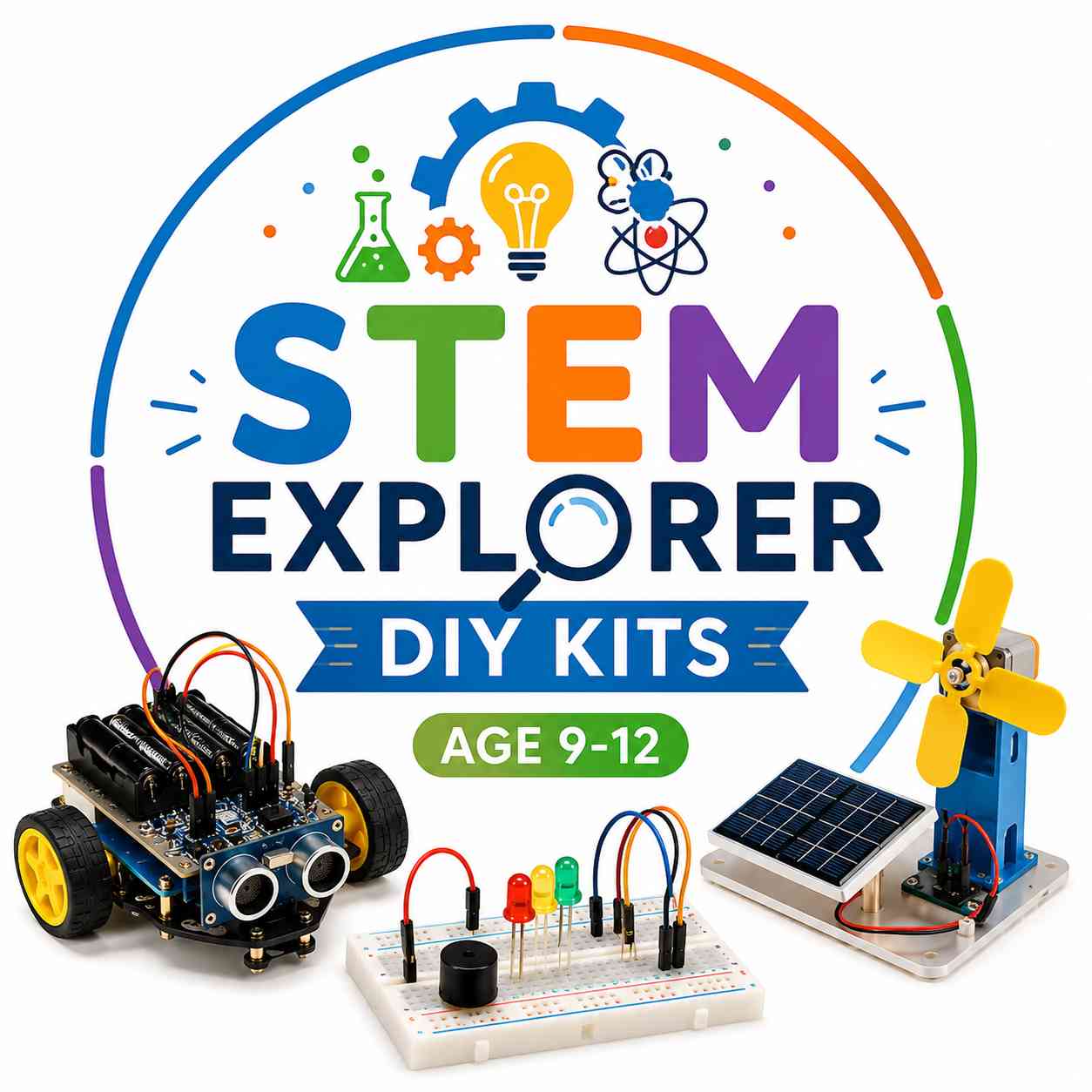 STEM Explorer DIY Kits (Age 9-12)