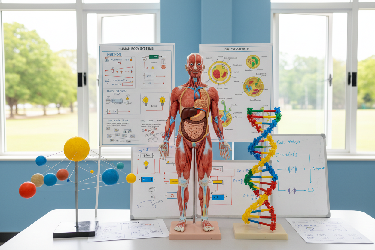 Educational Model & Charts