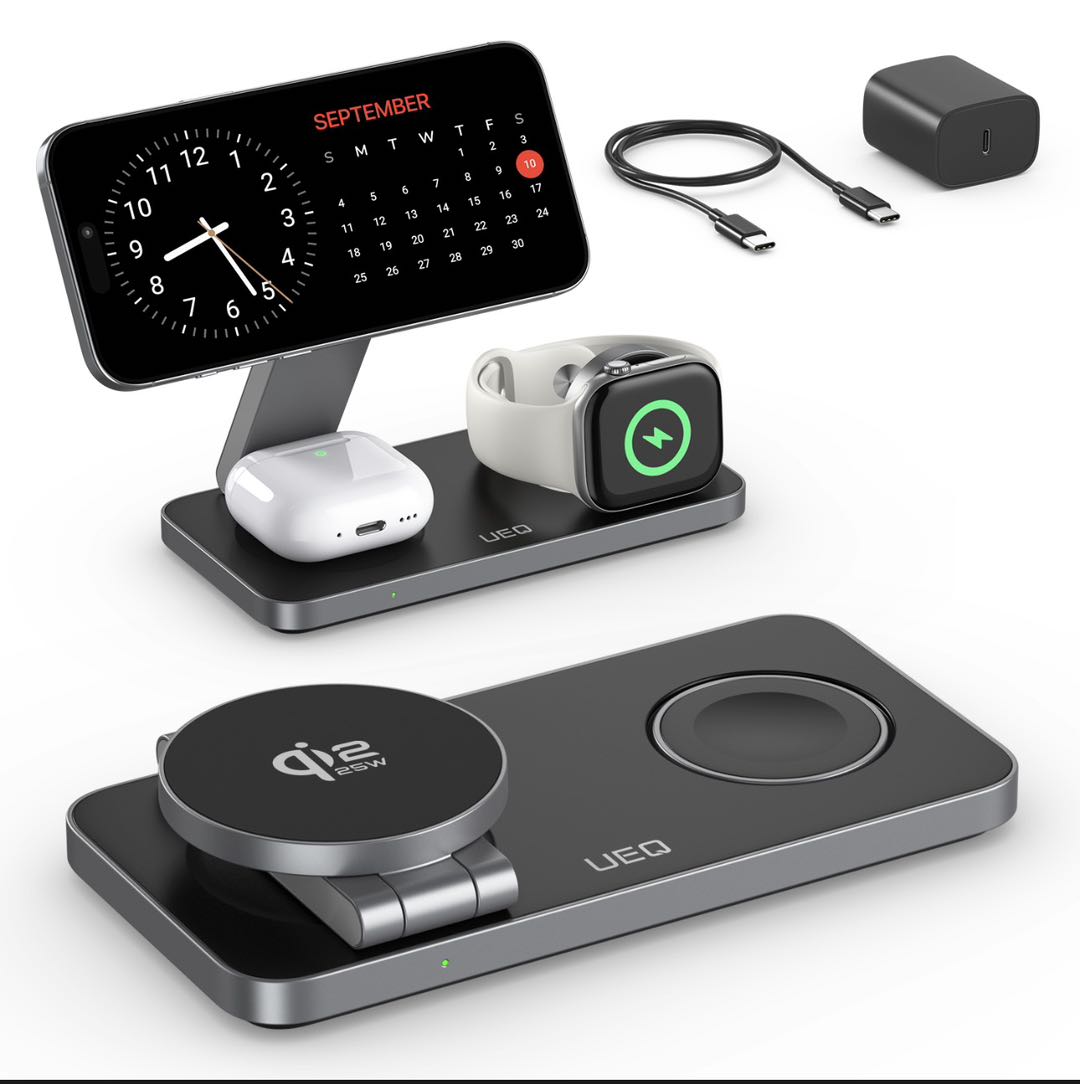 Wireless charger 25W Foldable