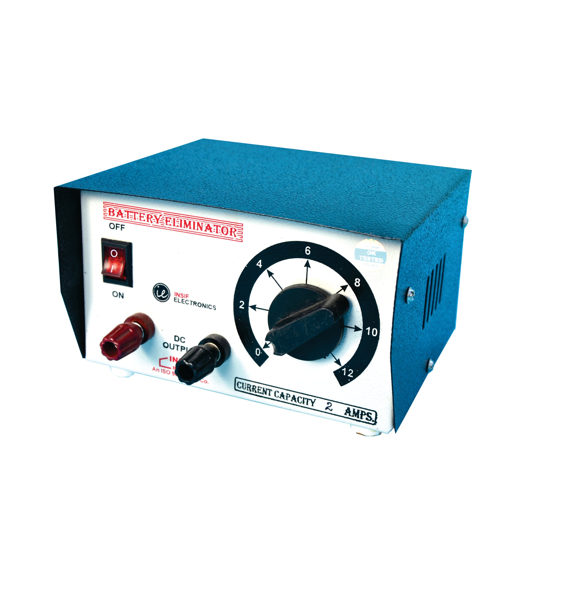 Battery Eliminator 2-12V/2A DC