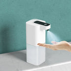 LIVSMRT Automatic Rechargeable Foam Soap Dispenser | Touchless Infrared Sensor | USB Type-C Charging | 4 Adjustable Foam Levels | 350ml