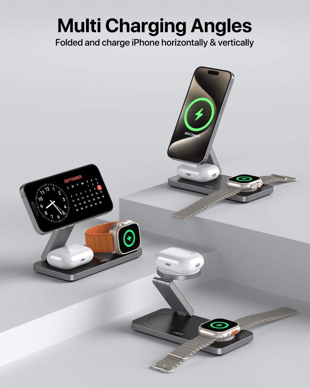 Wireless charger 25W Foldable