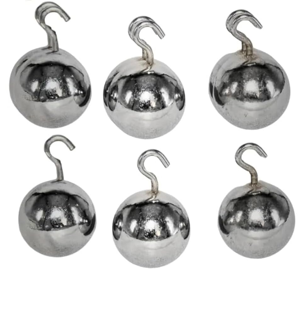 Bob With Hook 25mm in Iron C.P (Pk. of 6 Pcs.)