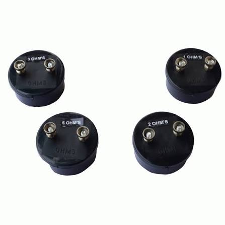 Resistance Coil Round Black Base | Set Of 6