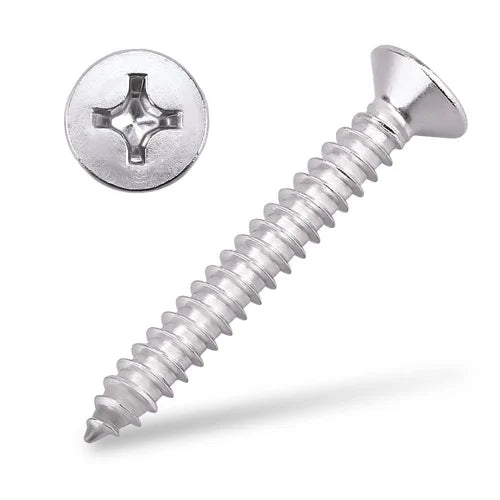 Screw Stainless Steel Cross Flathead 1 inch