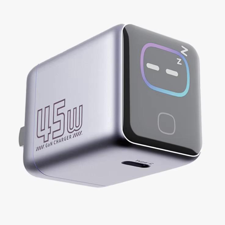 45 W Fast Charger Type-C with AI Smart Display