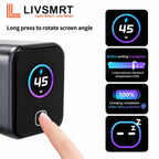 45 W Fast Charger Type-C with AI Smart Display