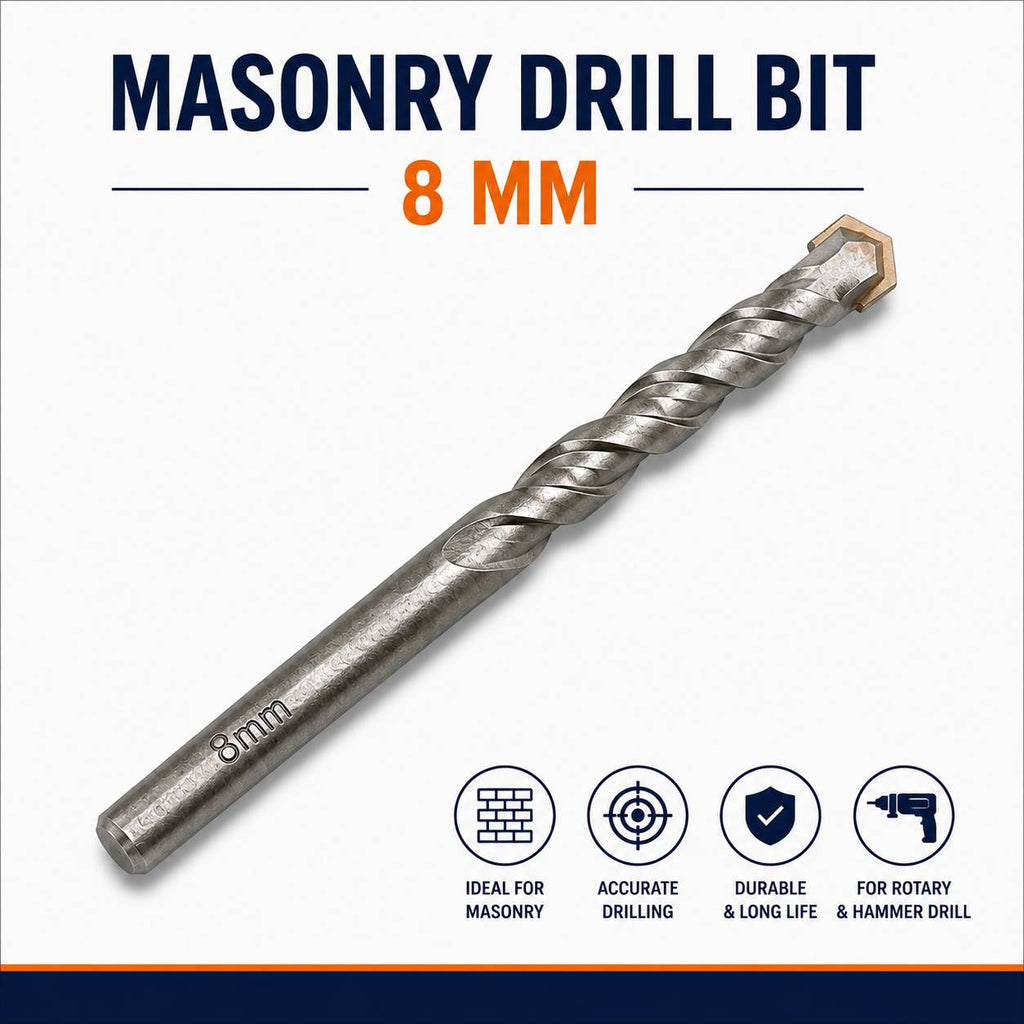 Masonry bits for wall drill (Deewar vali drill) 8 mm good quality
